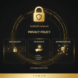 Gold 365 - privacy policy