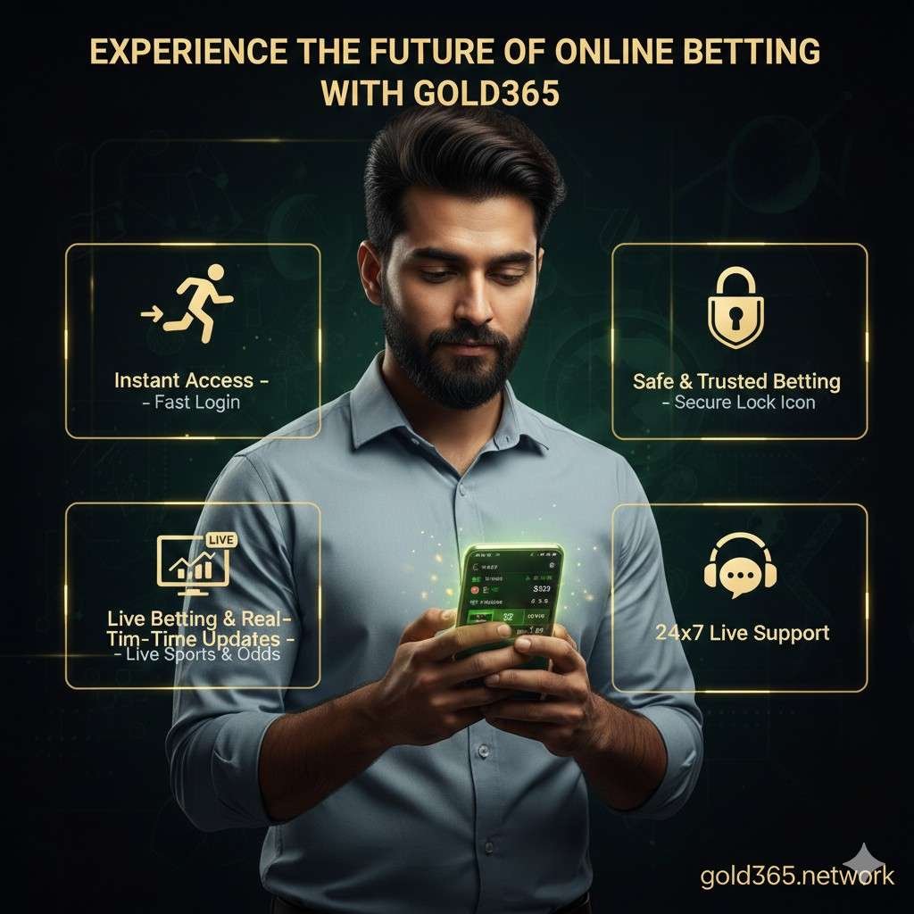 Exprience the future of online betting with gold365
