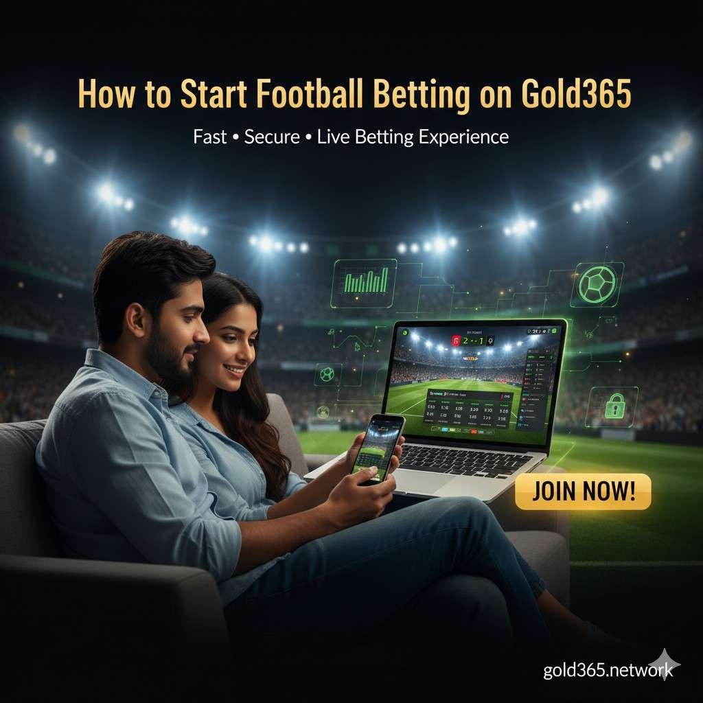 How to start football betting on Gold365 step by step using a Football Betting ID