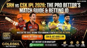SRH vs CSK Betting Banner by Gold365