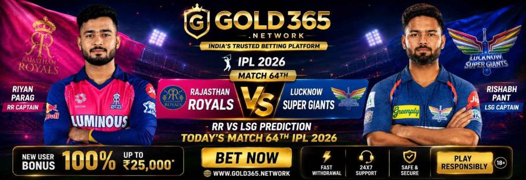RR vs LSG Prediction Today's Match 64th IPL 2026