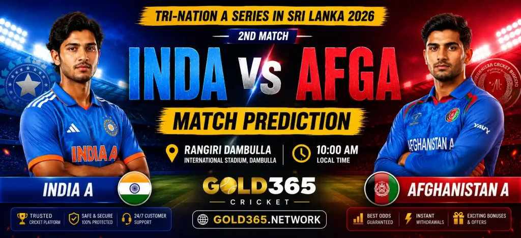 Ind A vs Afg A Banner