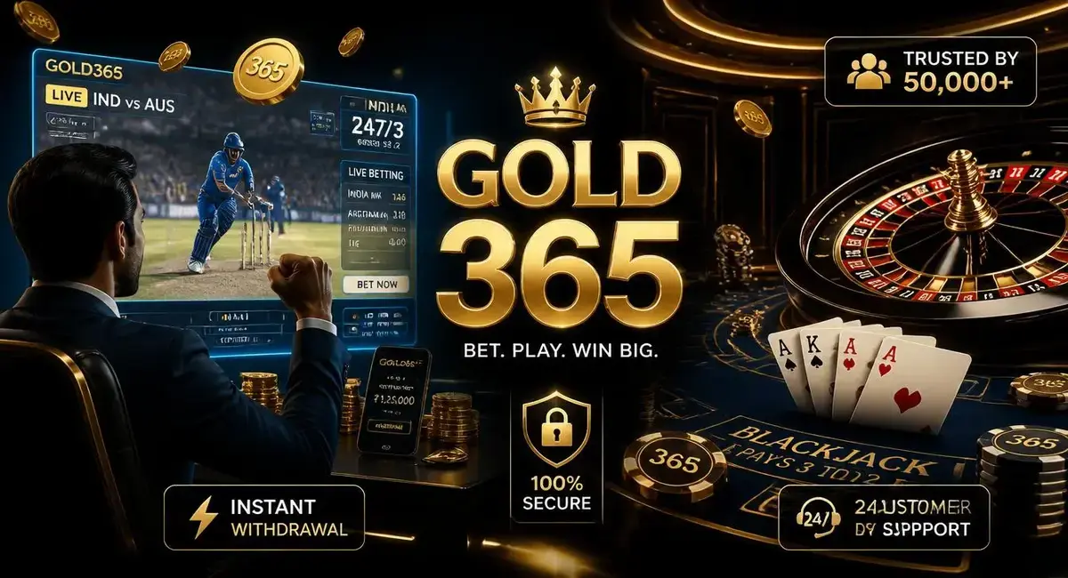 Gold365 - India's Trusted Online Betting & Casino Platform
