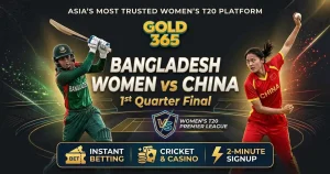 Bangladesh Women vs China Women 1st Quarter Final - Gold365