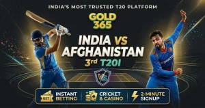 India vs Afghanistan, 3rd T20I - Gold365